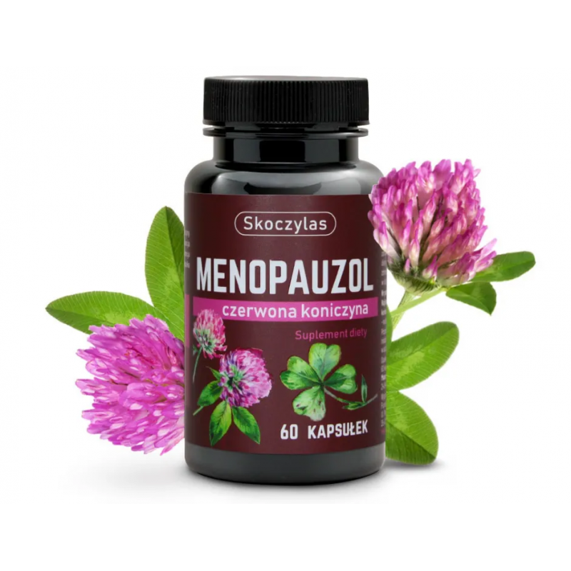 Menopauzol koniczyna + dzięgiel 60 kaps. Menopauzol koniczyna + dzięgiel 60 kaps.