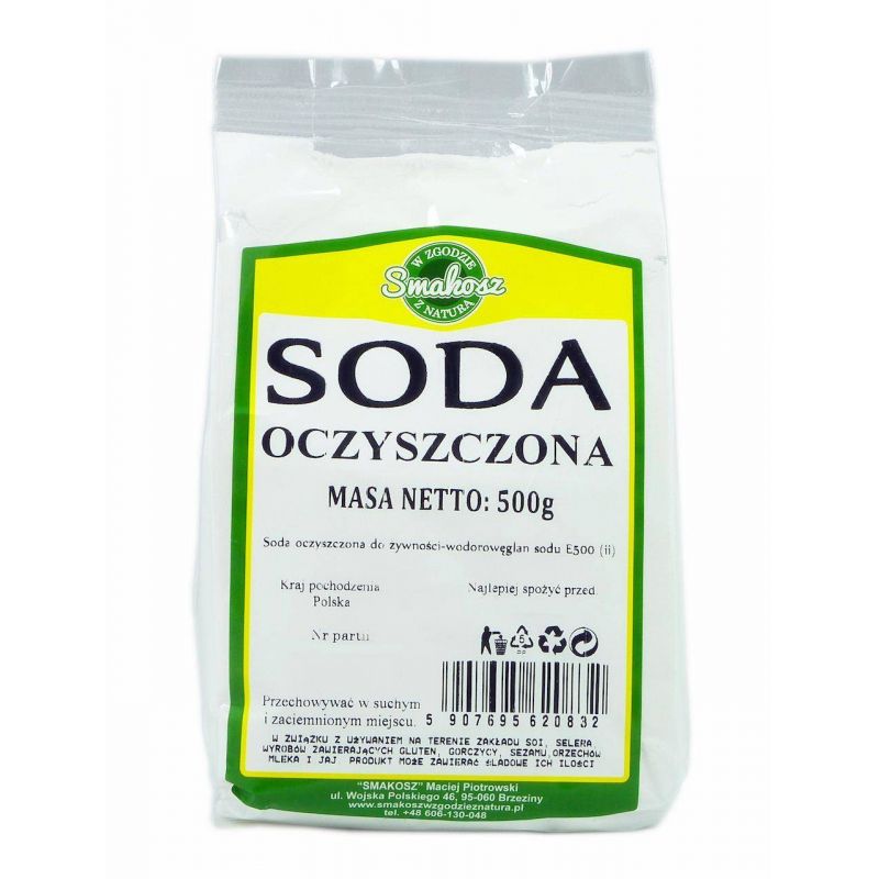 Soda oczyszczona 500g Smakosz