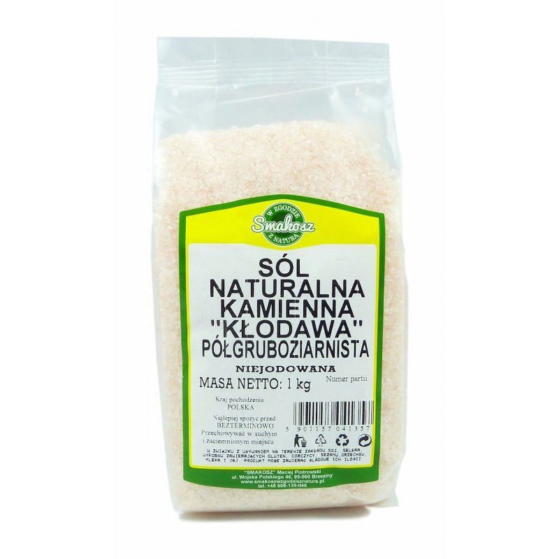 Sól Kłodawska półgruba 1 kg