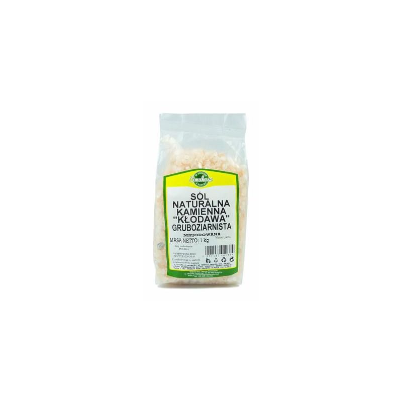 Sól kamienna Kłodawa gruboziarnista 1kg