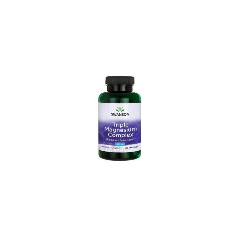 Triple Magnesium Complex 100 kaps 400mg Triple Magnesium Complex 100 kaps 400mg