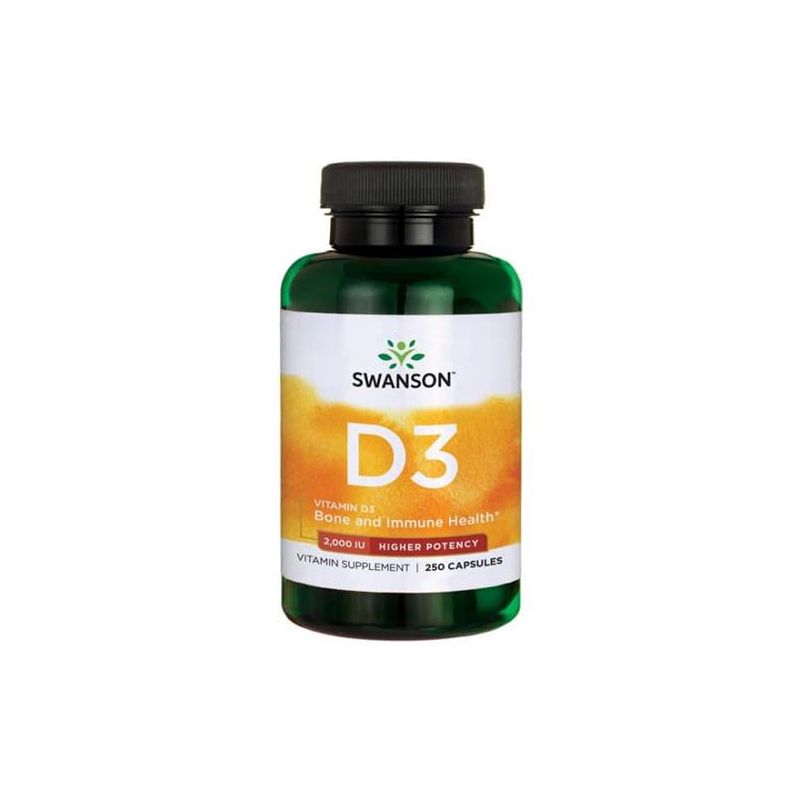 Witamina D3 2000j 250 kaps. Sw Witamina D3 2000j 250 kaps. Sw