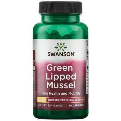 Nowozelandzka zielona małża liofilizowana 60 kaps. (Green Lipped Mussel)