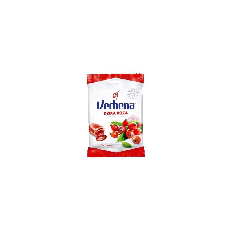 Verbena dzika róża cukierki 60g