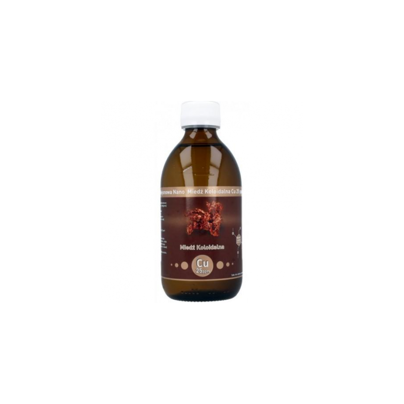 Miedź koloidalna 25 ppm 300 ml