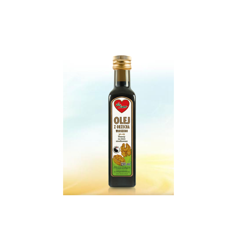 Olej z orzecha włoskiego 250 ml Olej z orzecha włoskiego 250 ml