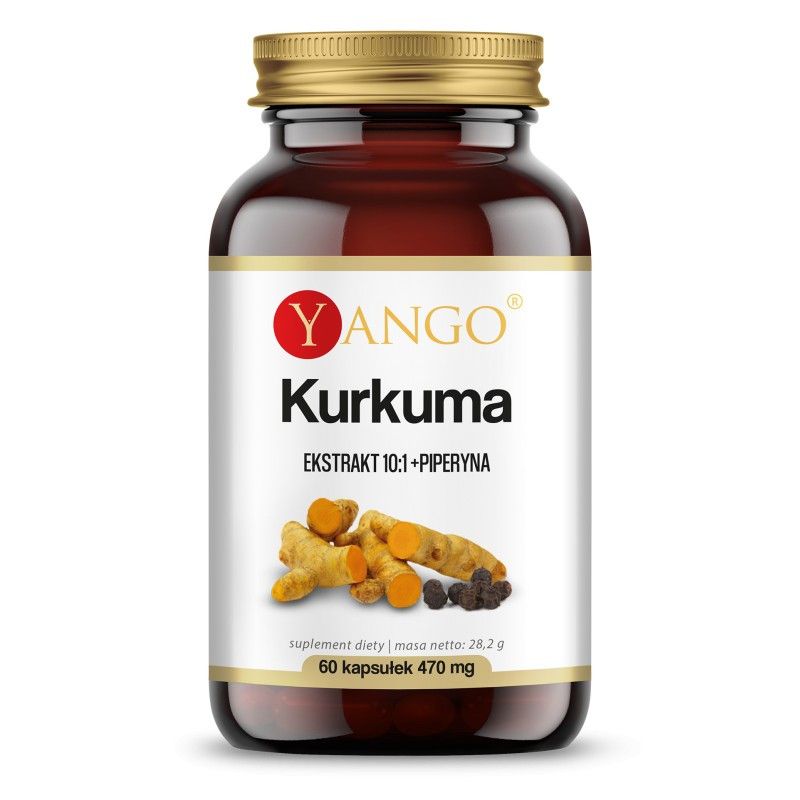 Kurkuma + piperyna 60 kaps. 