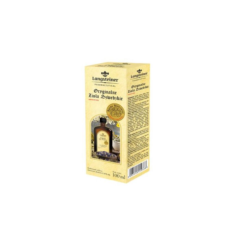 Oryginalne zioła szwedzkie Bitter 100 ml