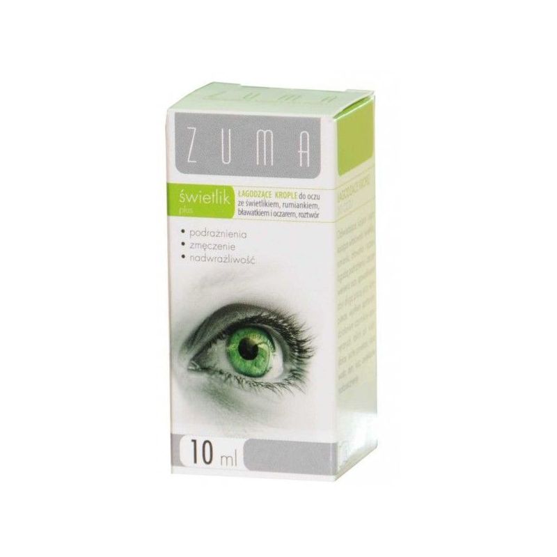 Zuma świetlik plus krople do oczu 10 ml 