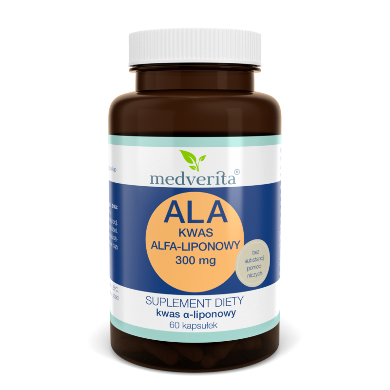 Kwas Alfa-liponowy 60 kaps.