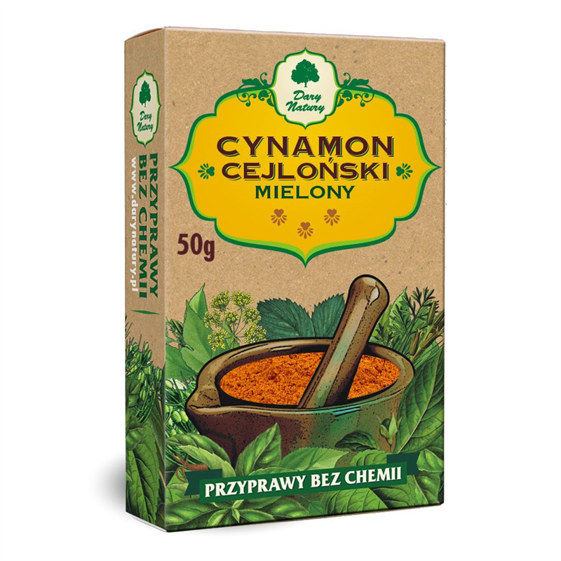 Cynamon cejloński miel. 50g 