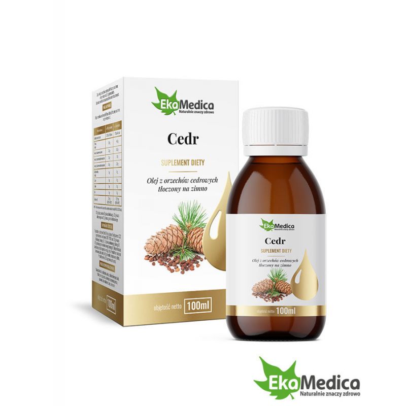 Olej z orzechów cedrowych 100ml Olej z orzechów cedrowych 100ml