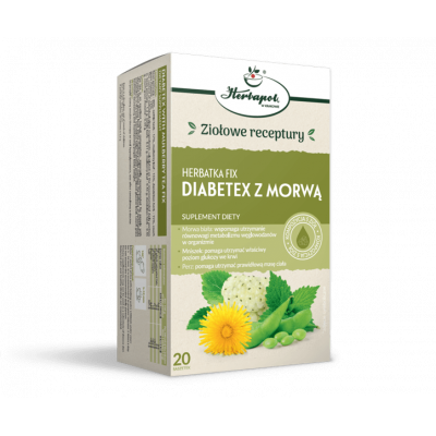 Diabetex z morwą 20 sasz.