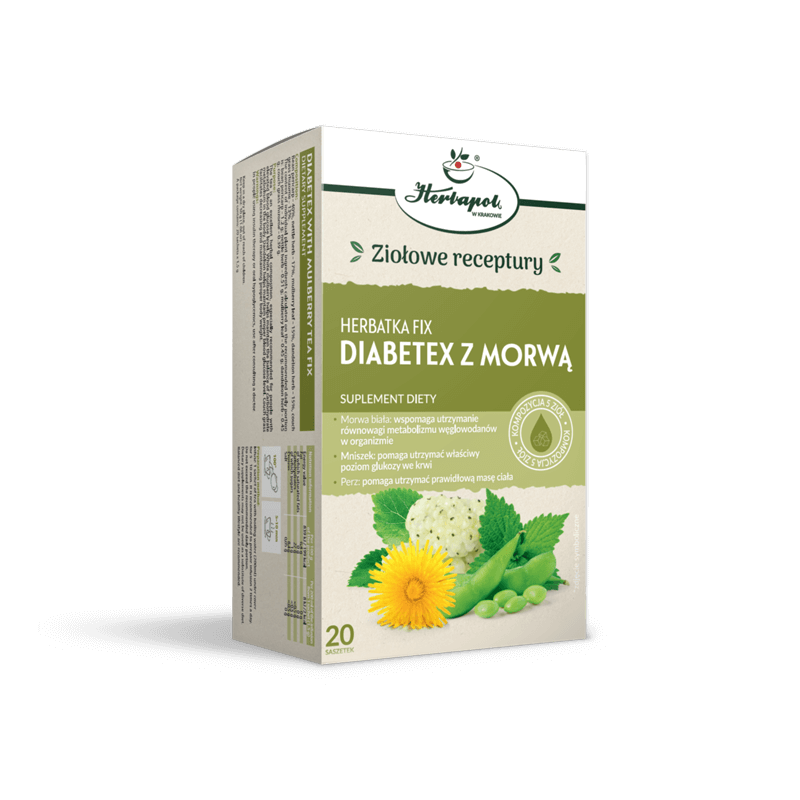 Diabetex z morwą 20 sasz.