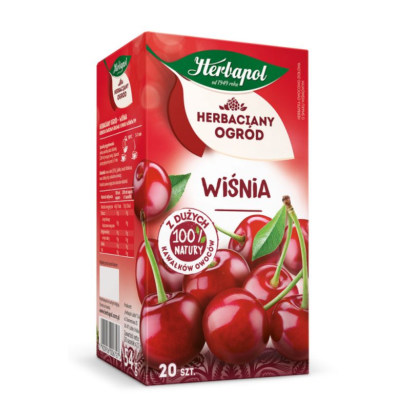 Herbata Wiśnia 20 sasz. Herbata Wiśnia 20 sasz.