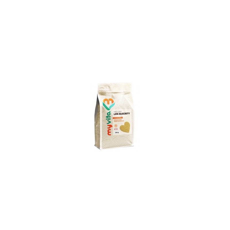 Len złoty mielony 200g MV Len złoty mielony 200g MV