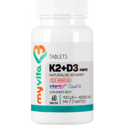 K2+D3 forte (4000) 60 tabl.