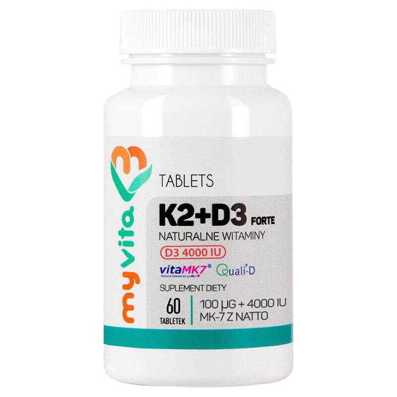 K2+D3 forte (4000) 60 tabl. K2+D3 forte (4000) 60 tabl.