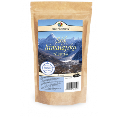 Sól himalajska różowa drobna 1 kg 