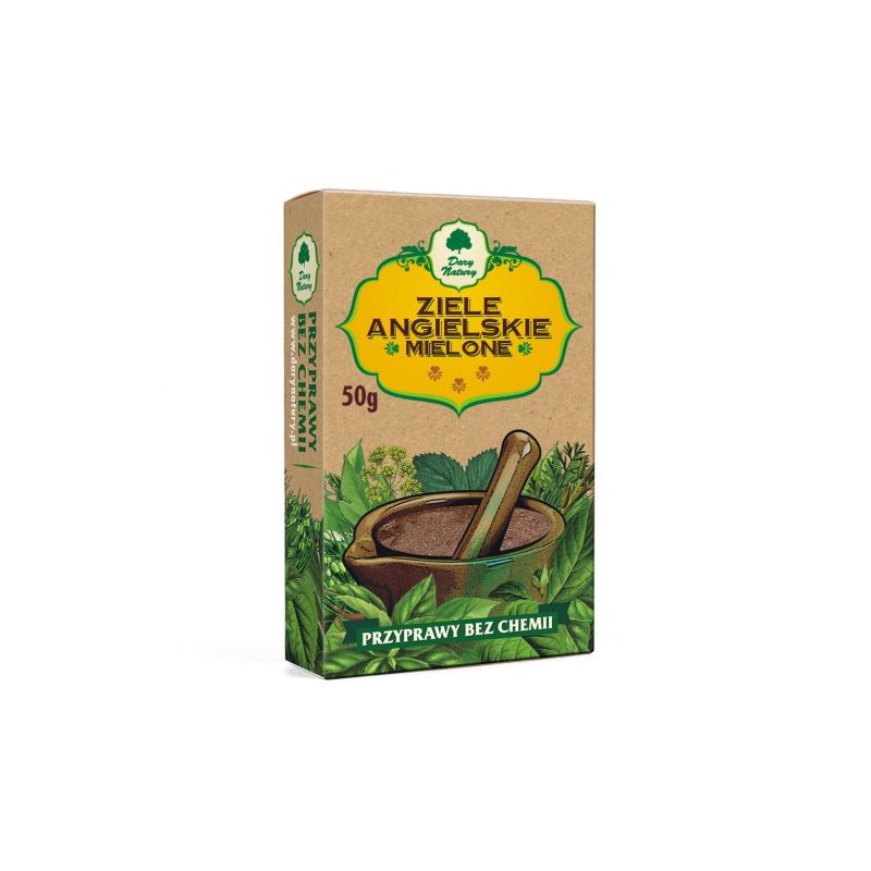 Ziele angielskie mielone 50g (kartonik) Ziele angielskie mielone 50g (kartonik)