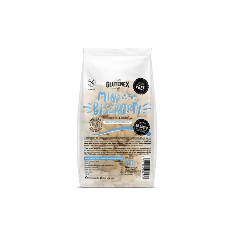 Biszkopty mini bez cukru 100g