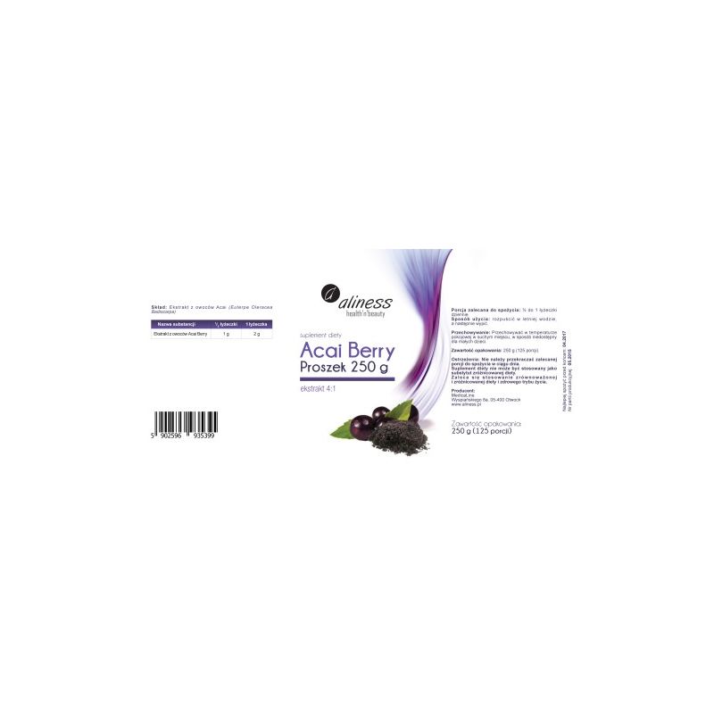 Acai Berry 250 g proszek Acai Berry 250 g proszek