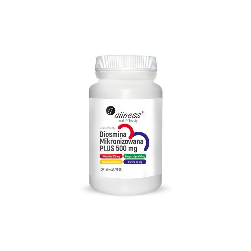 Diosmina Mikronizowana Plus 100 tabl. Diosmina Mikronizowana Plus 100 tabl.