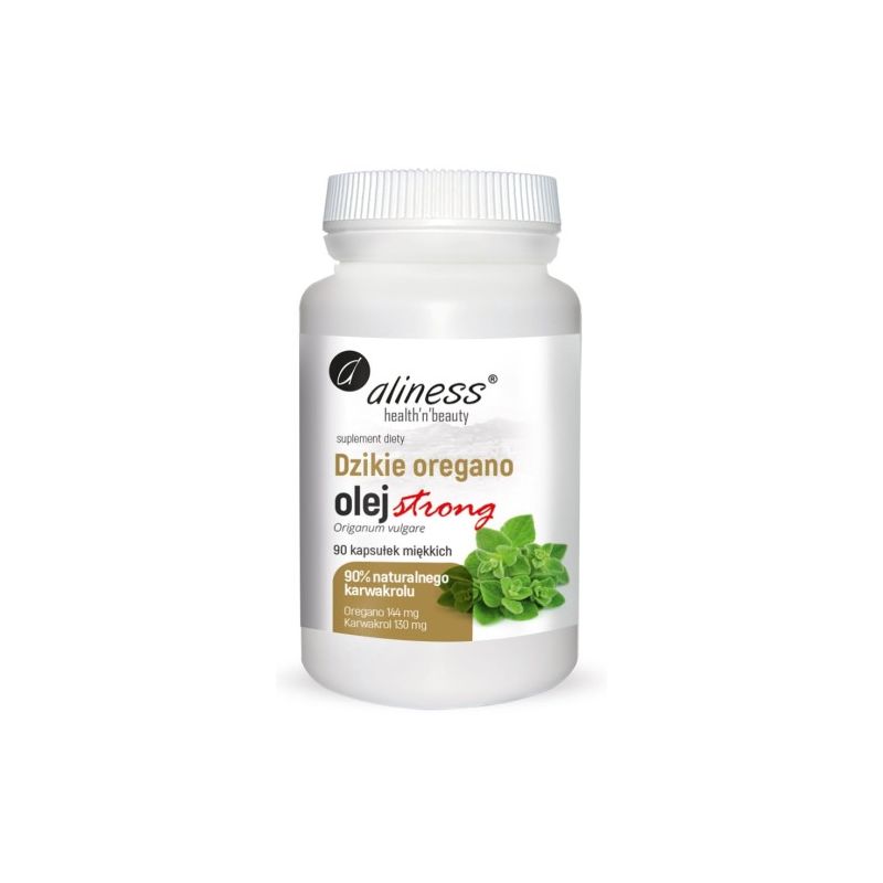 Dzikie oregano olej strong 90 kaps.