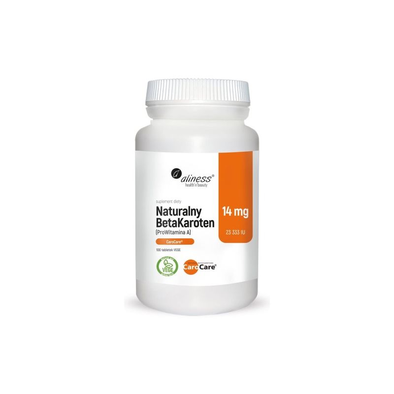 Naturalny BetaKaroten 100 tabl. Naturalny BetaKaroten 100 tabl.