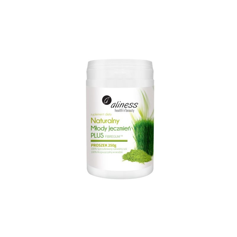 Naturalny Młody Jęczmień PLUS 250 g proszek