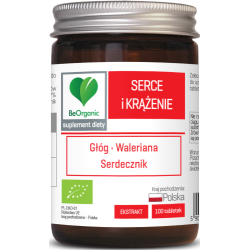 Serce i krążenie BIO 100 tabl. BeOrganic