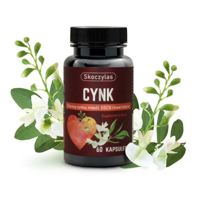 Cynk 3 formy, miedź, EGCG i kwercetyna 60 kaps. Cynk 3 formy, miedź, EGCG i kwercetyna 60 kaps.