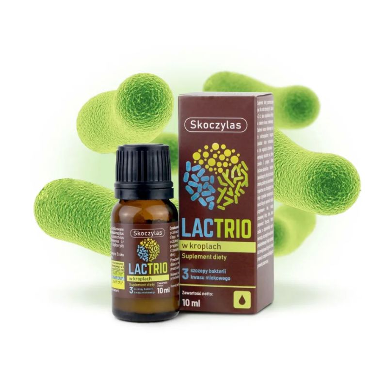 Lactrio probiotyk w kroplach 10 ml