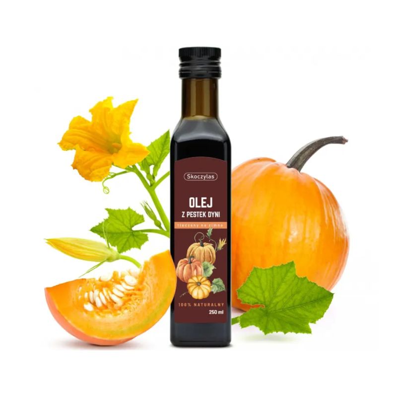 Olej z pestek dyni 250 ml Skoczylas Olej z pestek dyni 250 ml Skoczylas