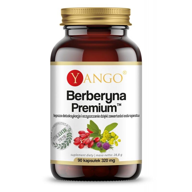 Berberyna Premium 90 kaps. Yango Berberyna Premium 90 kaps. Yango