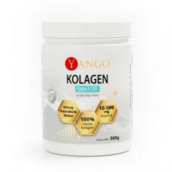 Kolagen rybi typu I i III 300 g włosy, skóra Yango