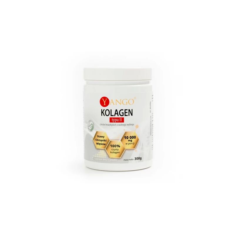 Kolagen wołowy typu II 300 g Yango
