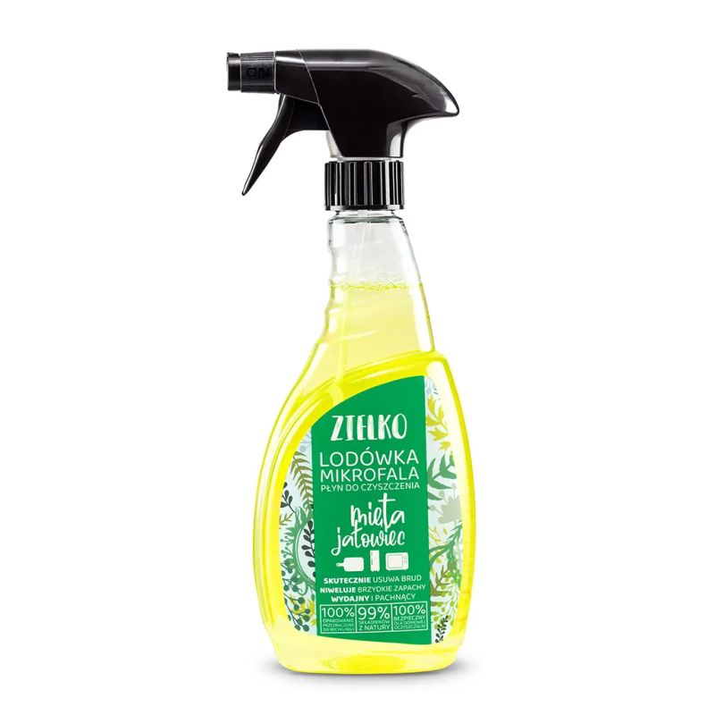 Zielko Lodówka Mikrofala płyn do czyszczenia mięta jałowiec 500 ml