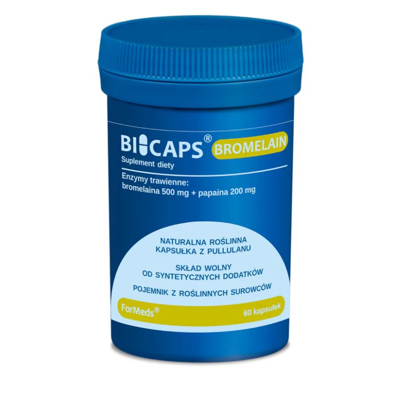 BiCaps Bromelain 60 kaps 