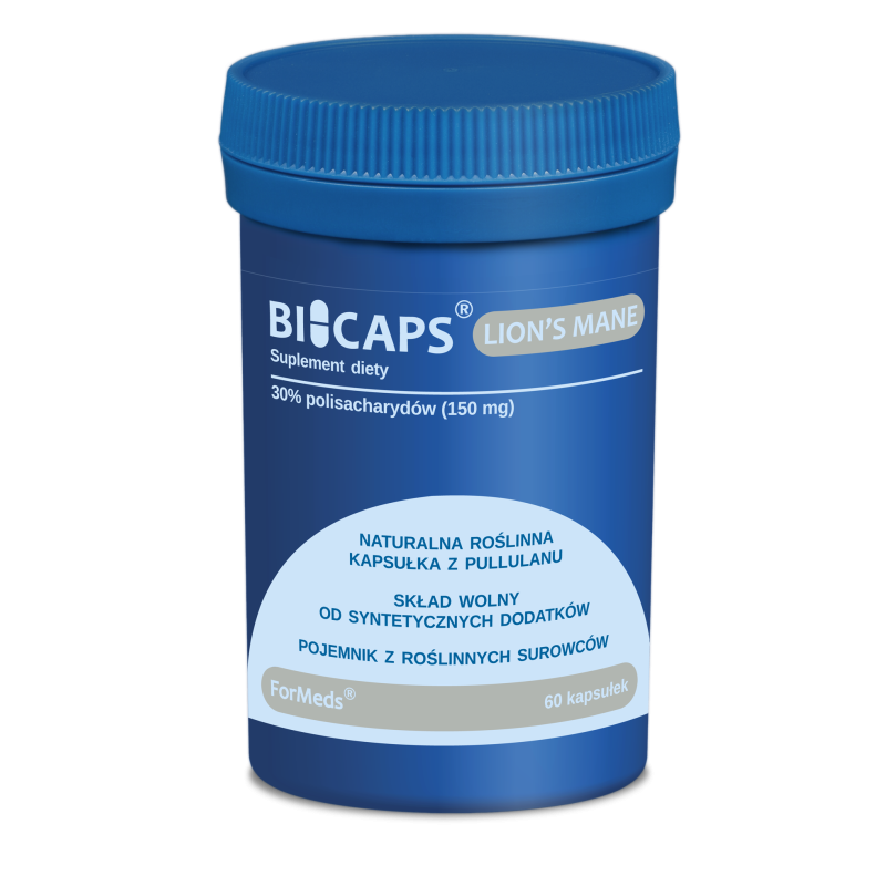 BiCaps Lion's Mane 60 kaps. 