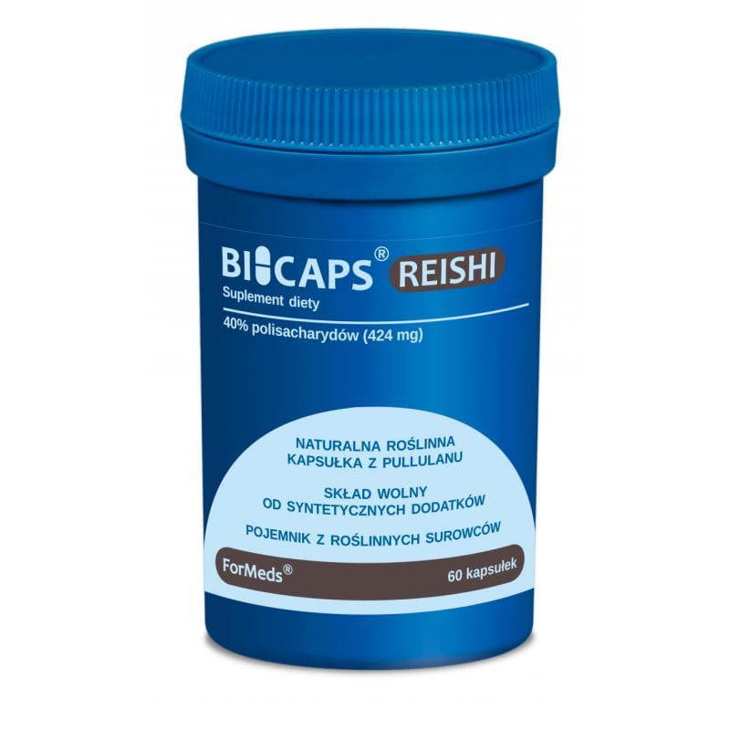 BiCaps Reishi 60 kaps. 
