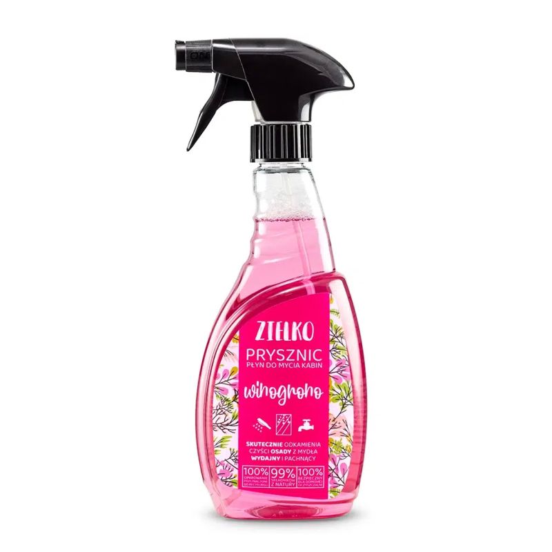 Zielko Prysznic Płyn do mycia kabin Winogrono 500 ml Zielko Prysznic Płyn do mycia kabin Winogrono 500 ml
