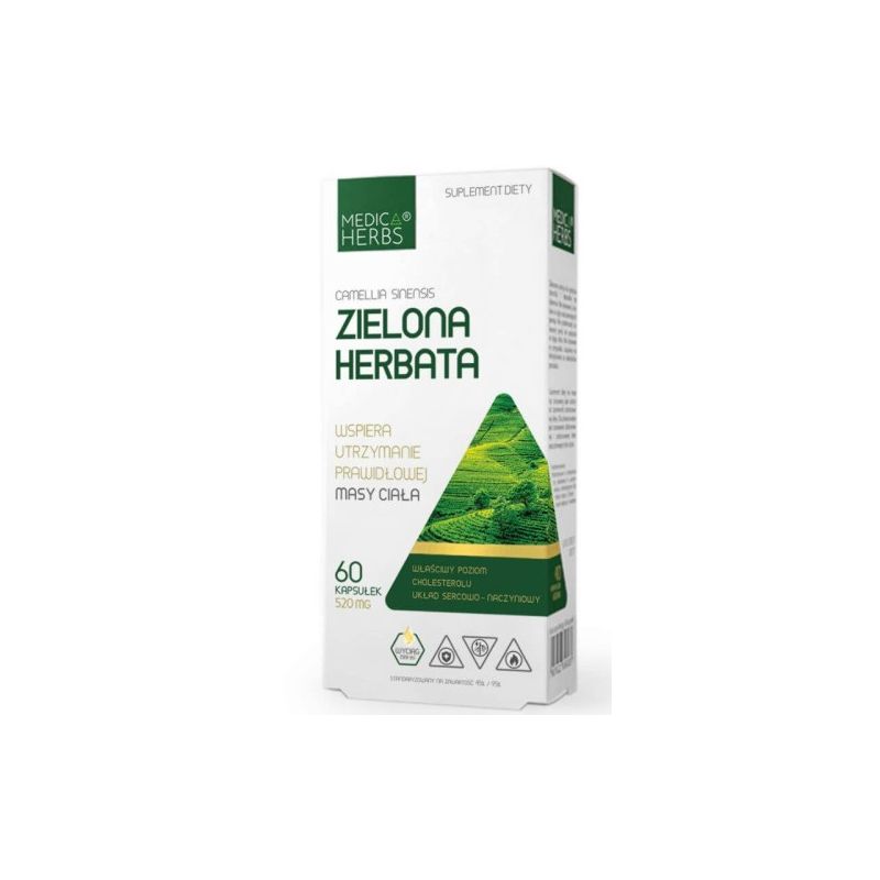 Zielona herbata 60 kaps. MH