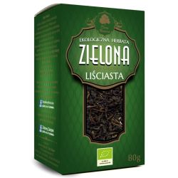 Herbata zielona liściasta eko 80 g
