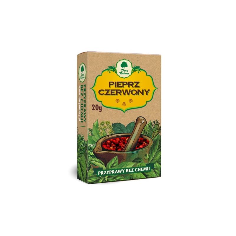 Pieprz czerwony 20 g (kartonik)