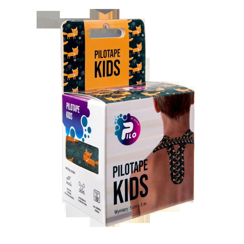 Taśma do kinesiotapingu PILOTAPE KIDS lis PILO-9020/2 Taśma do kinesiotapingu PILOTAPE KIDS lis PILO-9020/2