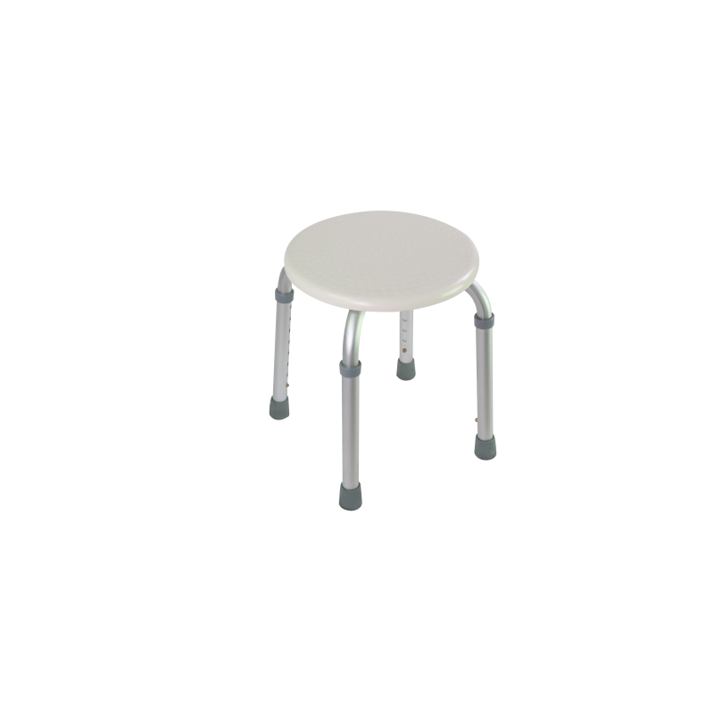Taboret okrągły Cameron biały RF-822/B