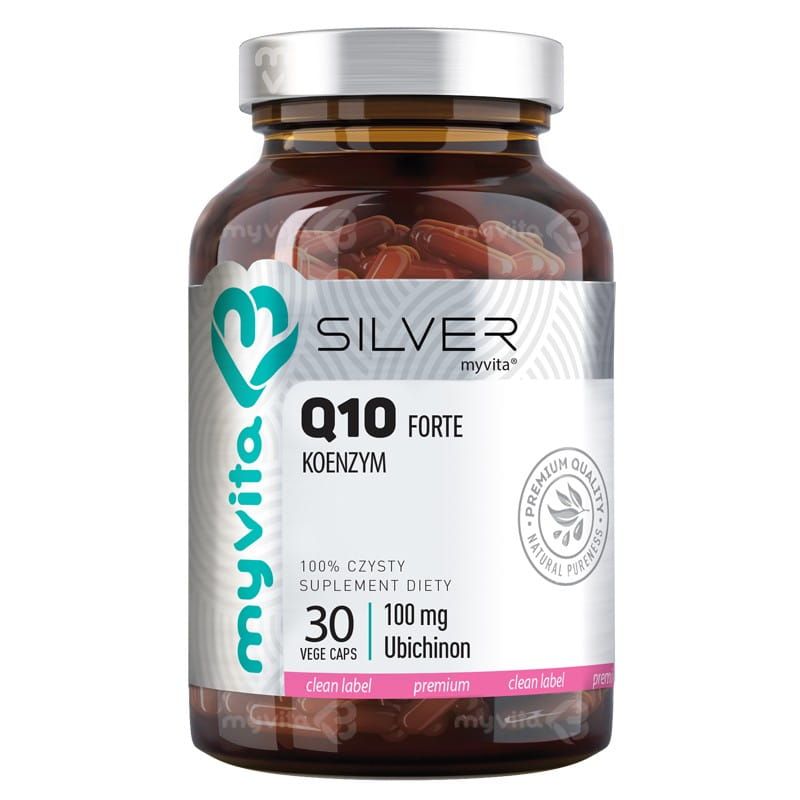 Koenzym Q10 forte 60 kaps. Silver Koenzym Q10 forte 60 kaps. Silver
