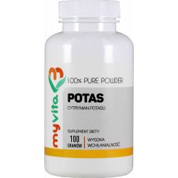 Potas (cytrynian potasu) 100 g proszek