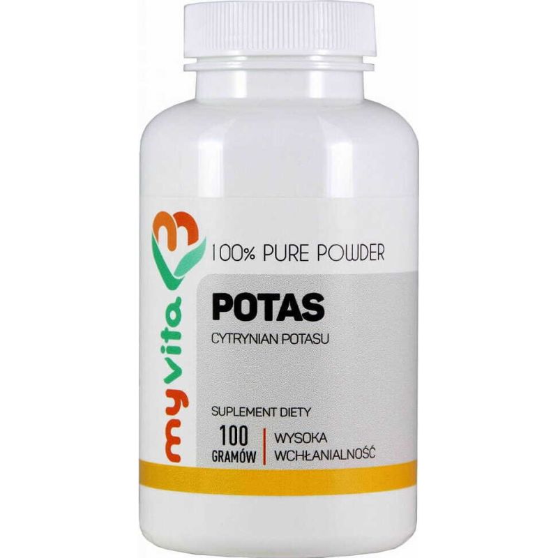 Potas (cytrynian potasu) 100 g proszek